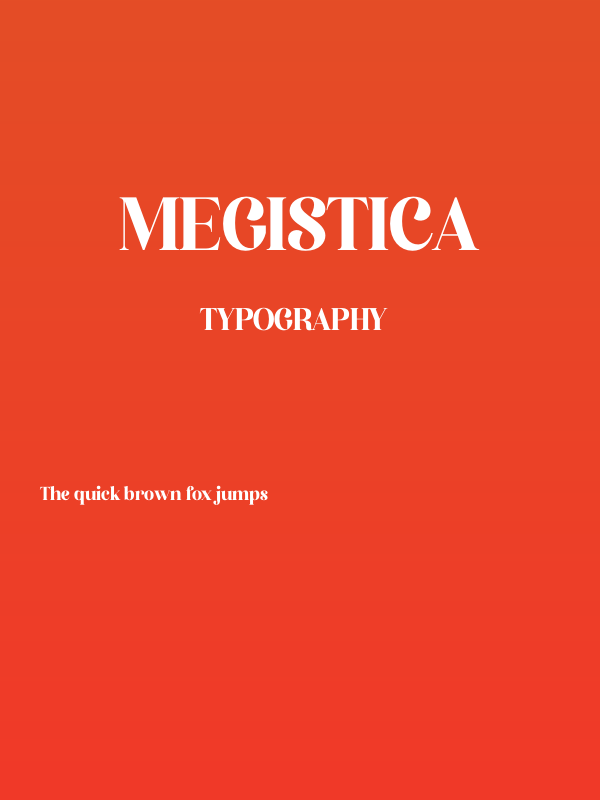 Megistica Poster
