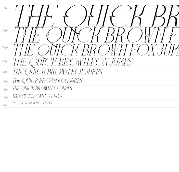 Meglona Italic Waterfall