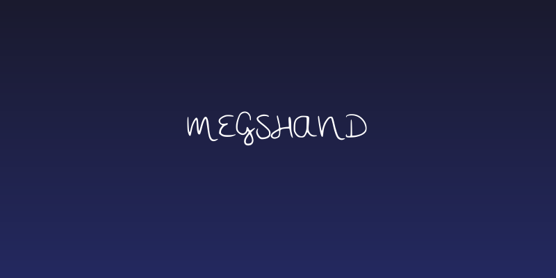 MegsHand Social Header