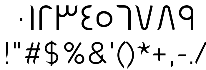 Mehrajan-Bold Font OTHER CHARS