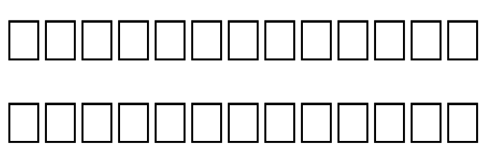 Mehrajan-ExtraLight Font LOWERCASE