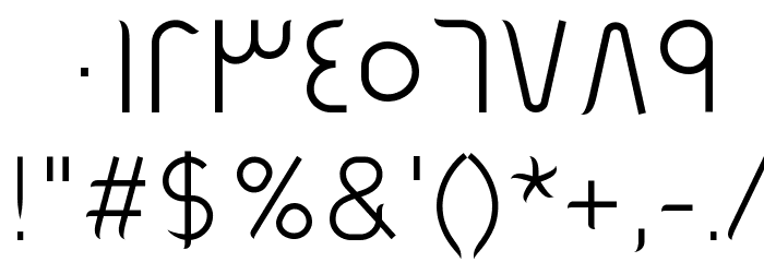 Mehrajan-Regular Font OTHER CHARS