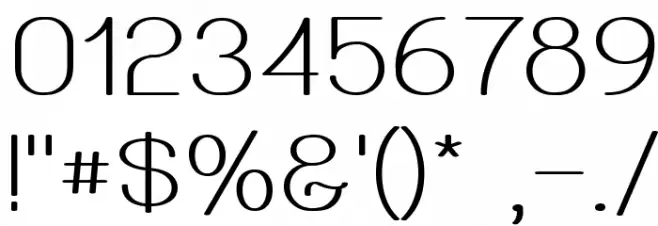 Meichic Font OTHER CHARS