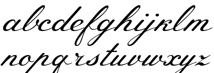 Meie Script Font LOWERCASE