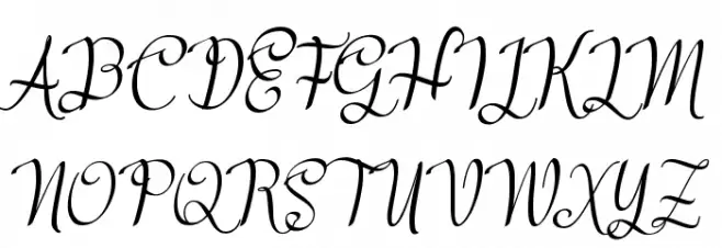 Meikaylascript Polices MAJUSCULES