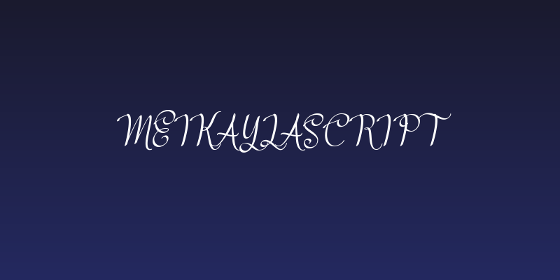 Meikaylascript Social Header