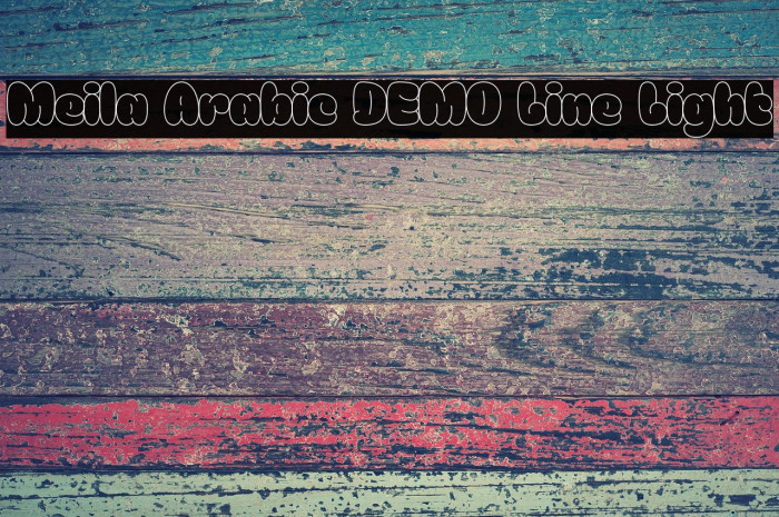 Meila Arabic DEMO Line Light Example 2