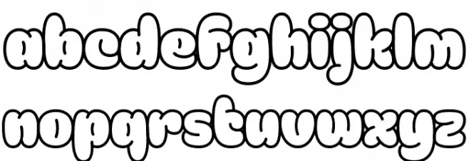 Meila Arabic DEMO Line Regular 字体 小写