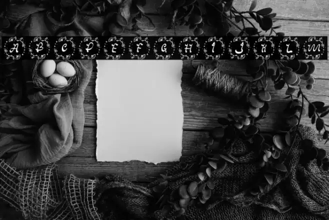 Meilin Chinese Monogram Regular Font examples