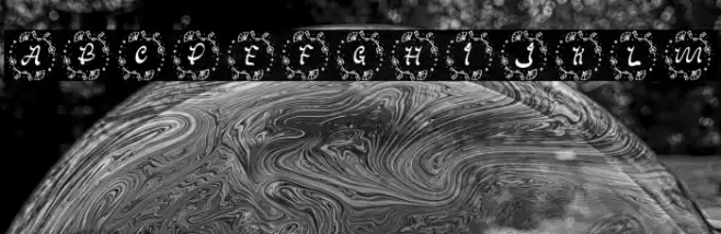 Meilin Chinese Monogram Regular Font examples