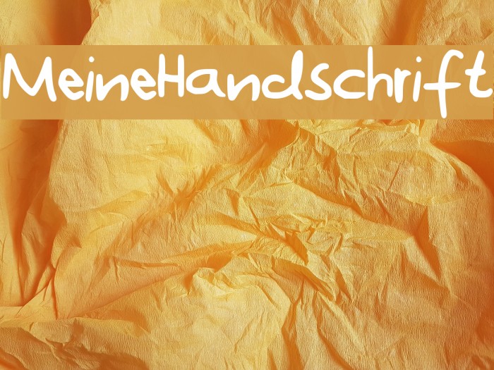 MeineHandschrift Example 3