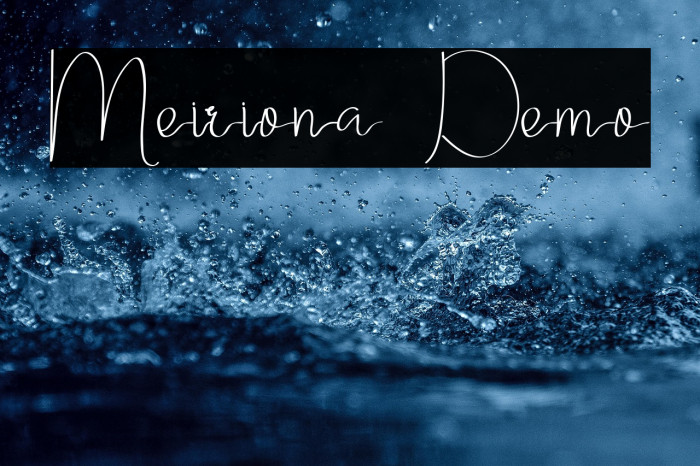 Meiriona Demo Example 2