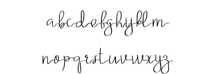 Meiriona Demo Font LOWERCASE