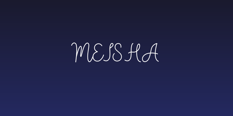 Meisha Social Header