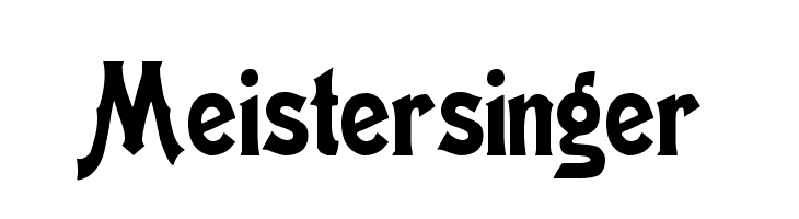 Meistersinger  Free Fonts Download