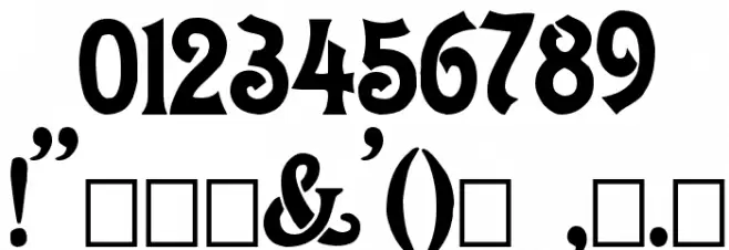Meistersinger Font OTHER CHARS