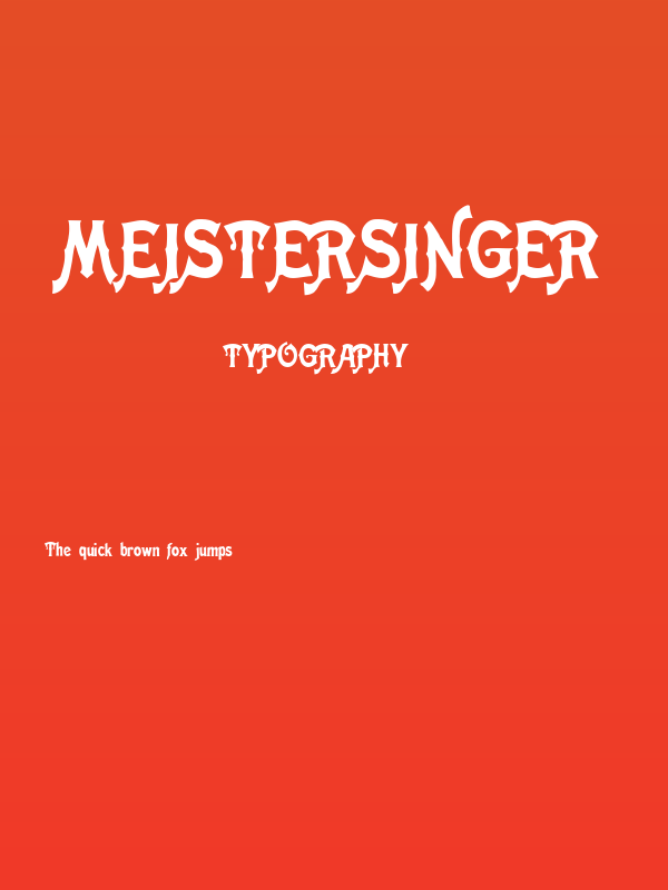 Meistersinger Poster