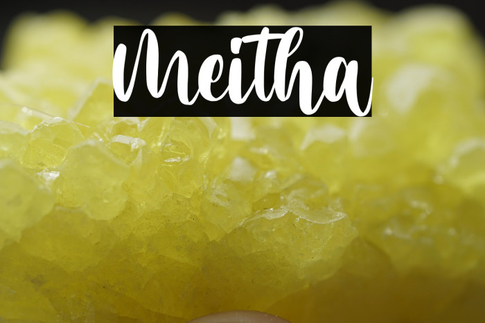 Meitha Example 1
