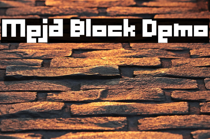 Meja Block Demo Example 3