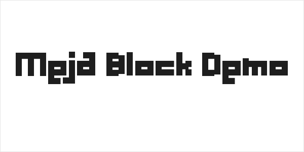 Meja Block Demo Logo