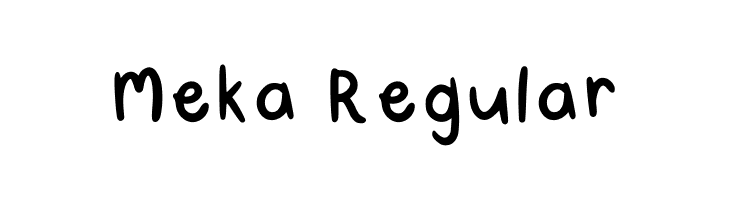 Meka Regular  Fuentes Gratis Descargar
