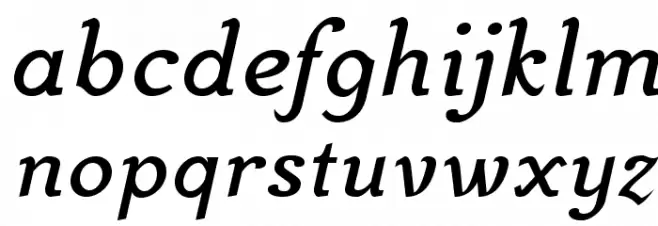 MekanusADFStd-BoldItalic フォント 小文字