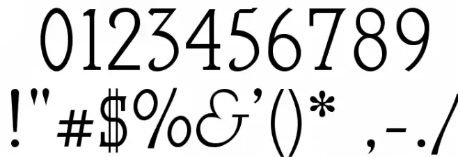 MekanusADFStd-Regular Font OTHER CHARS