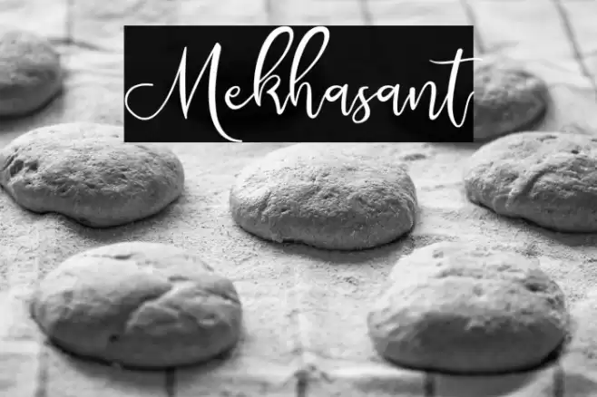 Mekhasant Font examples