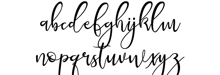 Mekhasant フォント 小文字