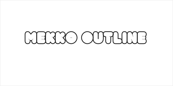 Mekko Outline Logo
