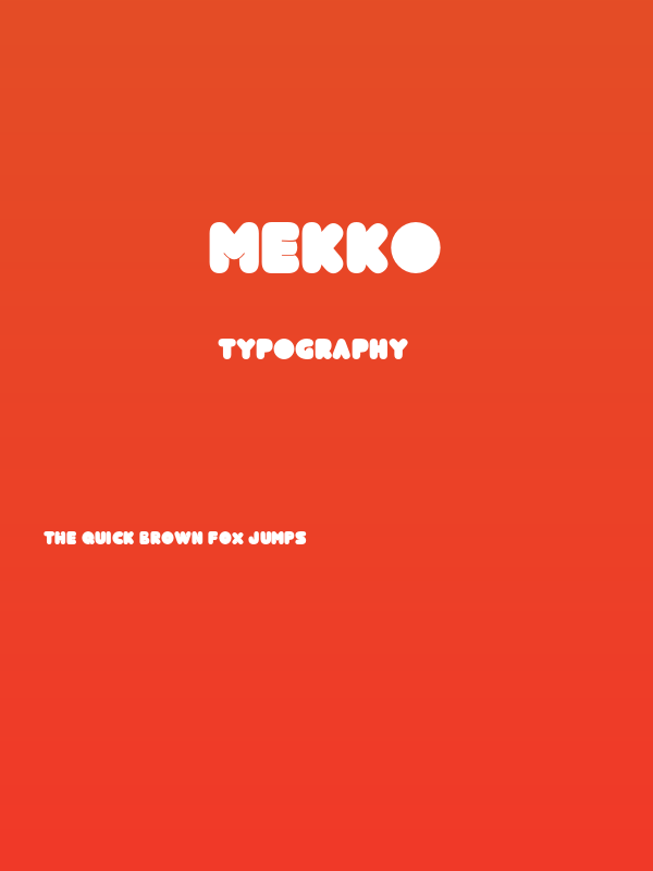 Mekko Poster
