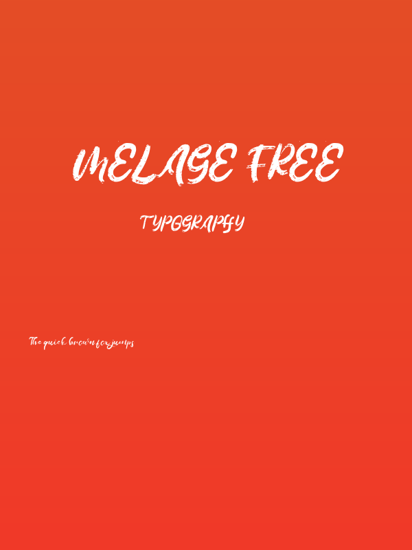 Melage FREE Poster