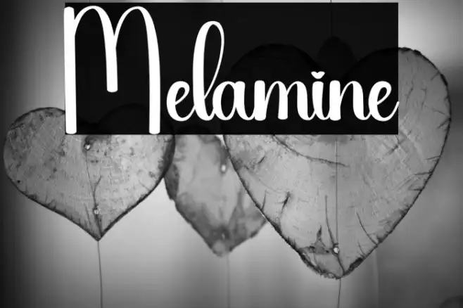 Melamine Example 1