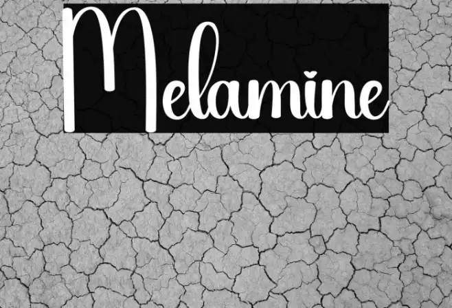 Melamine Example 3
