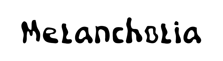 Melancholia  免费字体下载
