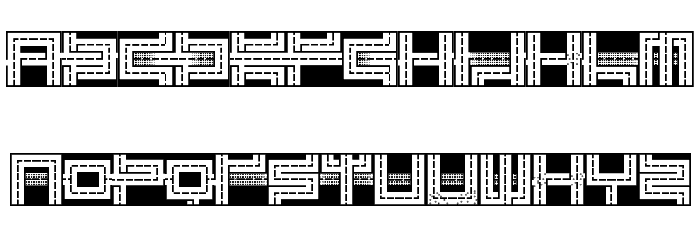 Melancholic Roadeo Regular Font LOWERCASE