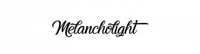Melancholight  Frei Schriftart Herunterladen
