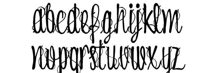 Melancolie Alternate Font LOWERCASE
