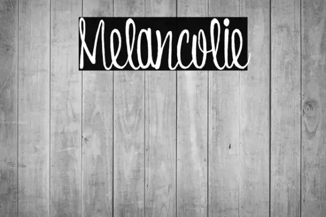 Melancolie Example 2