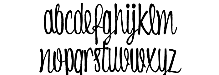 Melancolie Font LOWERCASE