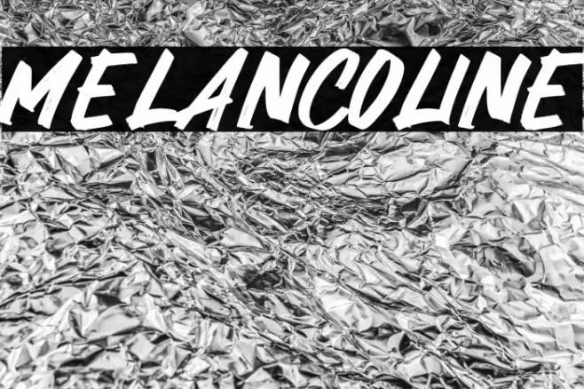 Melancoline Font examples