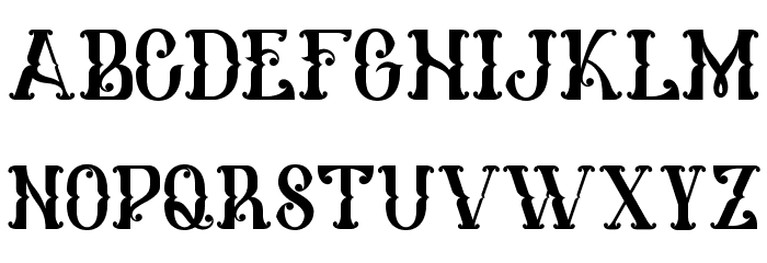 MelanesiaRegular Font LOWERCASE