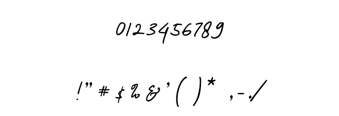 Melanic Black Script Regular Font OTHER CHARS
