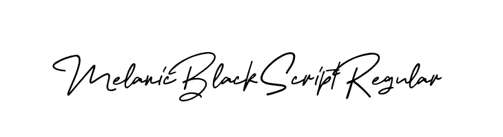 Melanic Black Script Regular  नि: शुल्क फ़ॉन्ट्स डाउनलोड