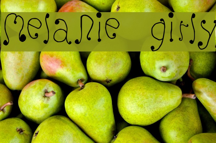 Melanie [Girly] Example 3