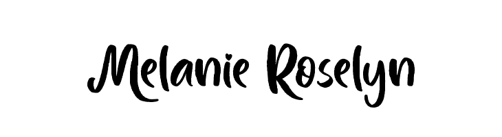 Melanie Roselyn  免费字体下载