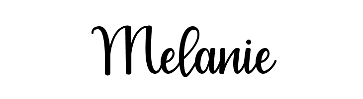 Melanie  Скачать бесплатные шрифты