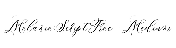 MelanieScriptFree-Medium  baixar fontes gratis