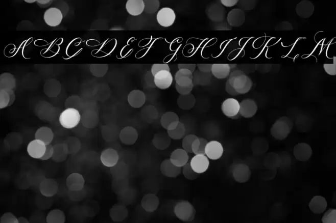 MelanieScriptFree-Medium Font examples