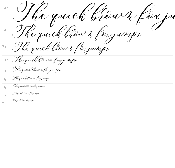 MelanieScriptFree-Medium Waterfall